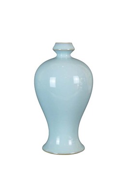 玉壶春插花书房汝窑礼盒装摆件