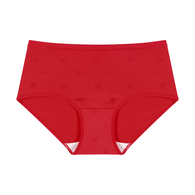 红色本命年女内裤好波包臀