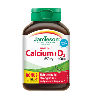 jamieson健美生碳酸钙d3钙片中老年孕妇补钙成人钙镁片柠檬酸钙