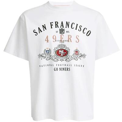 SEASON HIGH男装NFL联名春季新款略宽松圆领短袖T恤