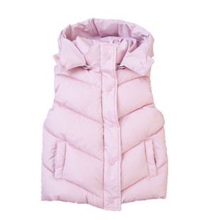 秋冬新款儿童羽绒棉马甲加厚连帽男童女童棉服宝宝马夹背心中大童