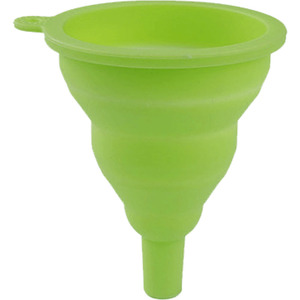 英国酷易 硅胶折叠漏斗可伸缩食品级油壶大口径加油漏斗厨房家用