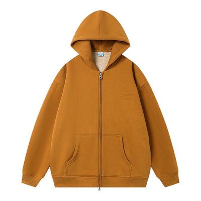 CryingCenter 低领口空气绒大轮廓加绒卫衣 男女款 哭喊中心