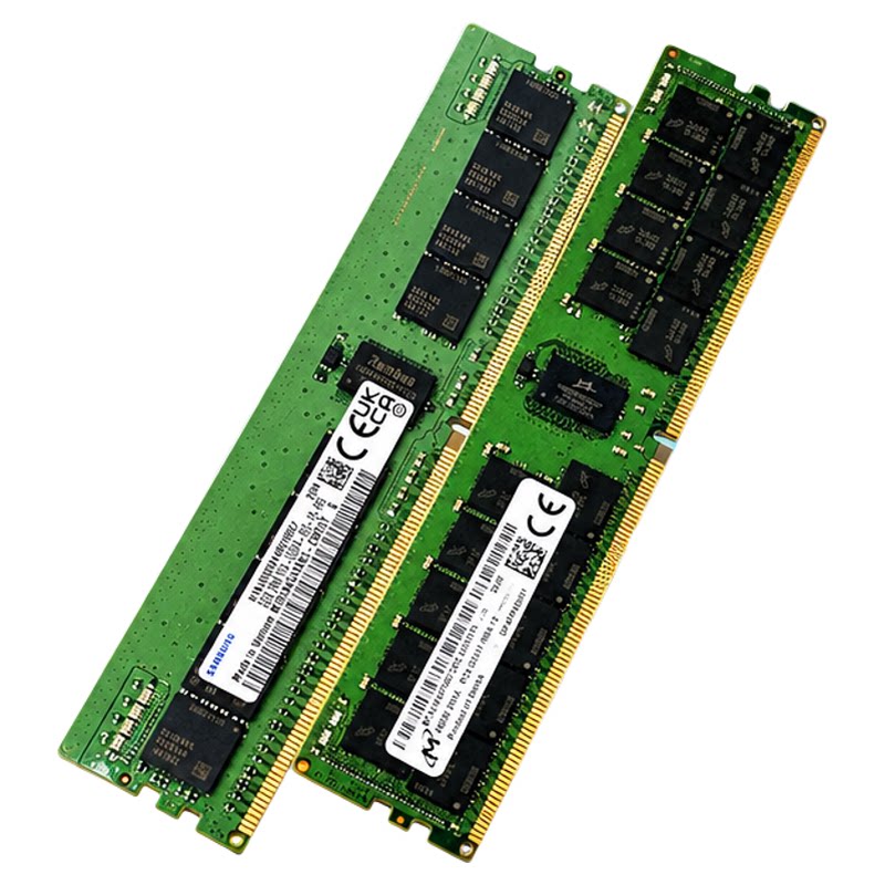 三星/镁光/SK服务器DDR4内存条ECC 32g/64g 2R×4 2933 2400 X99