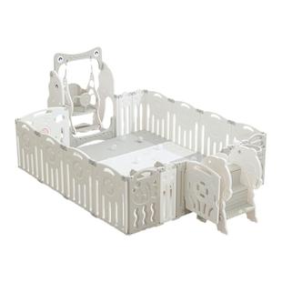 婴儿围栏地上客厅180*200定制儿童折叠防护栏宝宝推不倒游戏栅栏