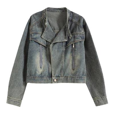 2024新款帅气机车服外套牛仔ins