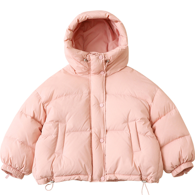 儿童羽绒服女童短款加厚2025冬季新款中大童装羽绒服男童外套4055