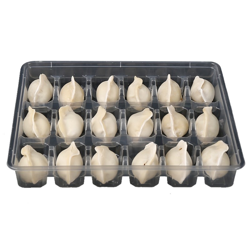 长方形特硬注塑一次性饺子盒