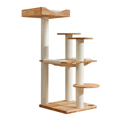 小户型不占地｜实木猫爬架