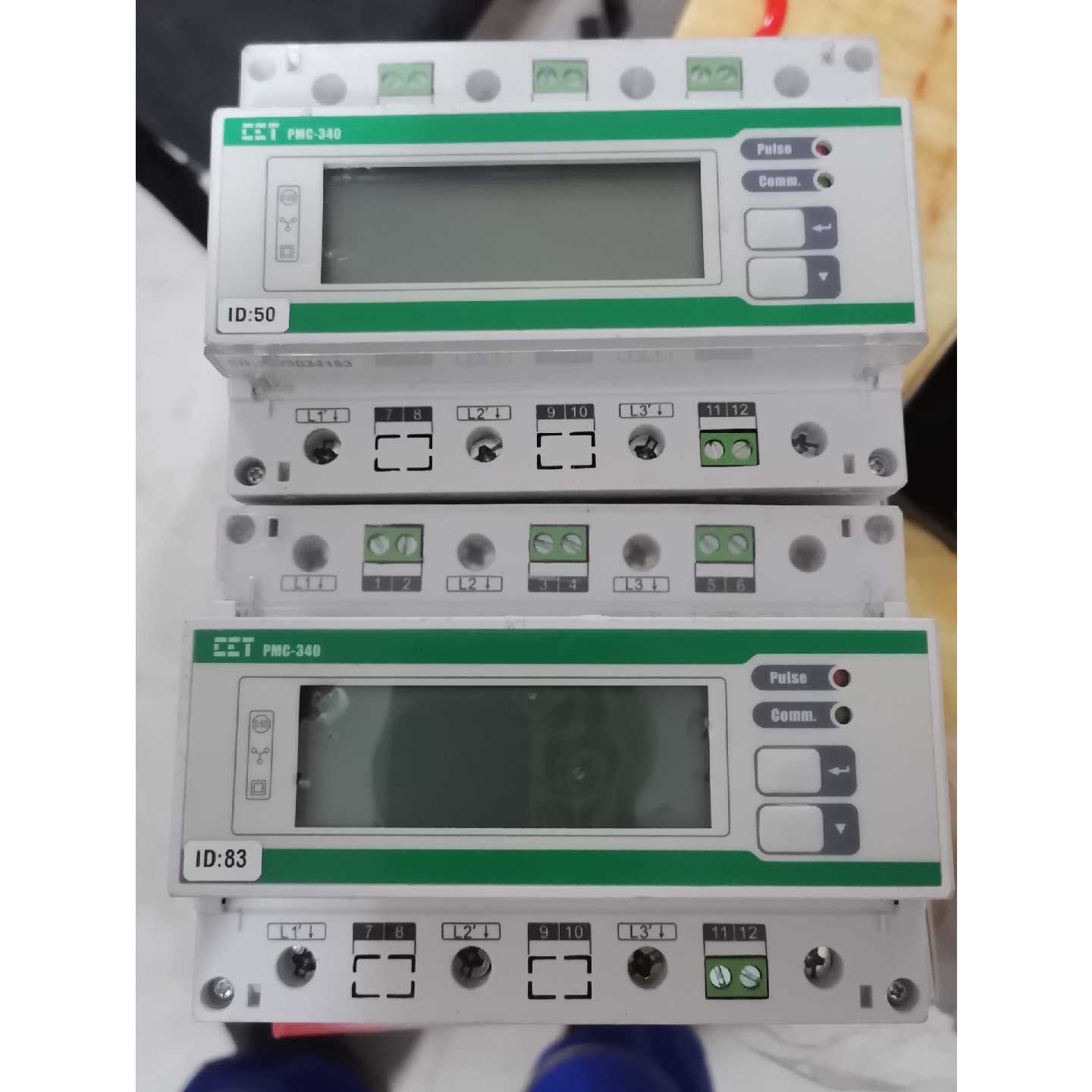 深圳中电技术PMC-340A/B智能导轨电能表轨道三相四线多