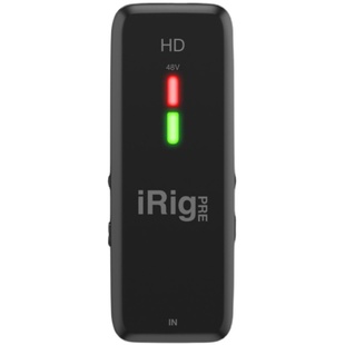 IK iRig Pre 2便携麦克风前置放大器电容动圈话筒话放手机录音K歌