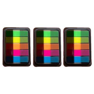 荧光膜指示页码笔记本文件夹标签贴抽取式分类便利贴索引贴便签贴