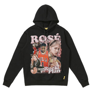 【球星合集】摇滚计划连帽卫衣美式篮球明星歌星人物头像长袖帽衫