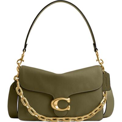COACH/蔻驰奥莱女士CHAIN TABBY链带单肩包