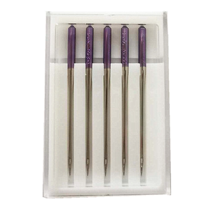 兄弟重机真善美家用缝纫机进口机针蓝针紫针针织弹力料防跳针跳线