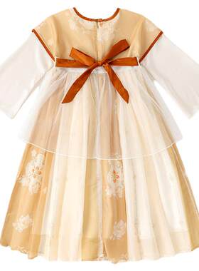 嘟嘟家女宝汉服秋季新款