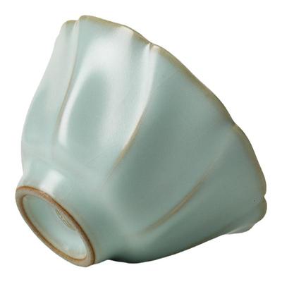 东道汝窑主人杯冰裂釉陶瓷礼盒装