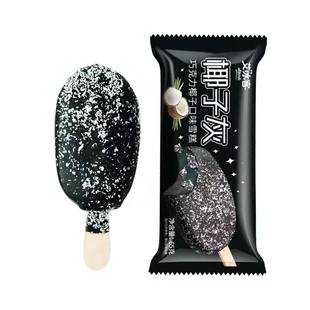 【30支】新品艾冰客网红椰子灰冰淇淋巧克力椰子味雪糕65g冷饮