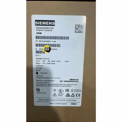 议价6SL32240BE311UA0G120率模适用