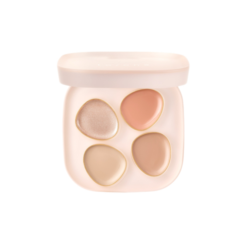 干皮真爱！日本to/one植物有机四色遮瑕盘膏提亮泪沟黑眼圈痘印