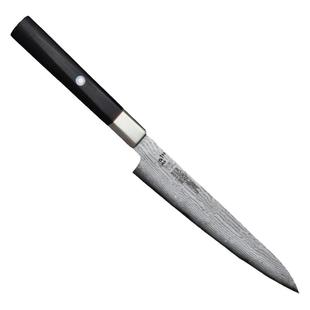 ZANMAI三昧日本进口大马士革钢水果刀小多功能刀小号切菜刀削皮刀