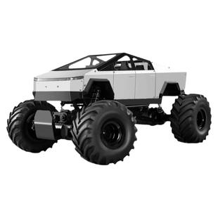 遥控攀爬车越野充电特斯拉合金赛博大脚皮卡高速儿童男孩玩具礼物