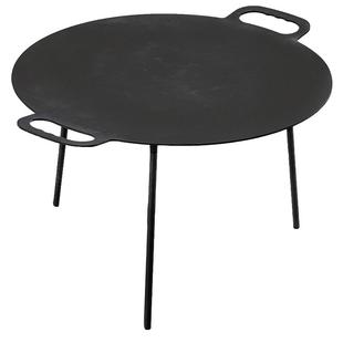 挪客Naturehike平底烤盘不粘烤肉盘户外露营烧烤铁板锅野外便携