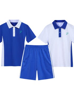 深圳校服夏季速干衣短袖短裤套装