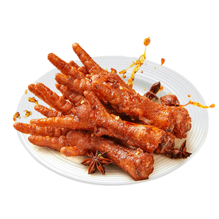虎皮凤爪鸡爪子独立包装卤味食品熟食解馋小零食肉类休闲小吃零食