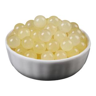 嫩黄玉髓珠子散珠半成品浅黄玉米黄玉DIY手工编织串手链项链材料