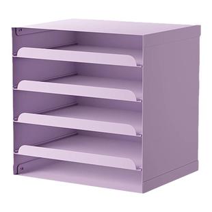 拼豆收纳信盘柜桌面置物架化妆品信封抽屉式分层办公文件收纳架