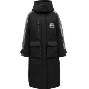 ONLY奥莱三防90绒工装风长款羽绒服女