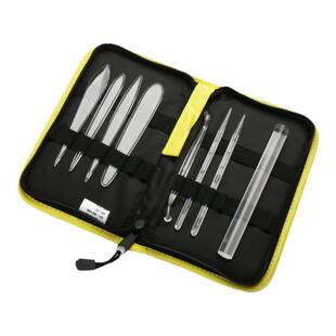 面塑工具面塑刀全套非蓝色免磨开眼刀捏面人拨子黏土翻糖丸棒手办