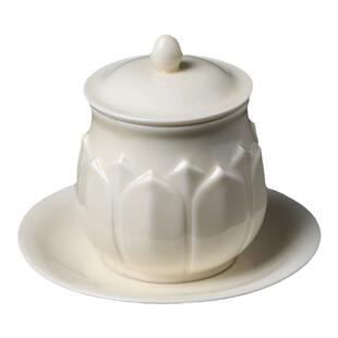 戴玉堂周金田供杯陶瓷莲花佛前圣水杯观音供水杯佛具佛像用品供佛