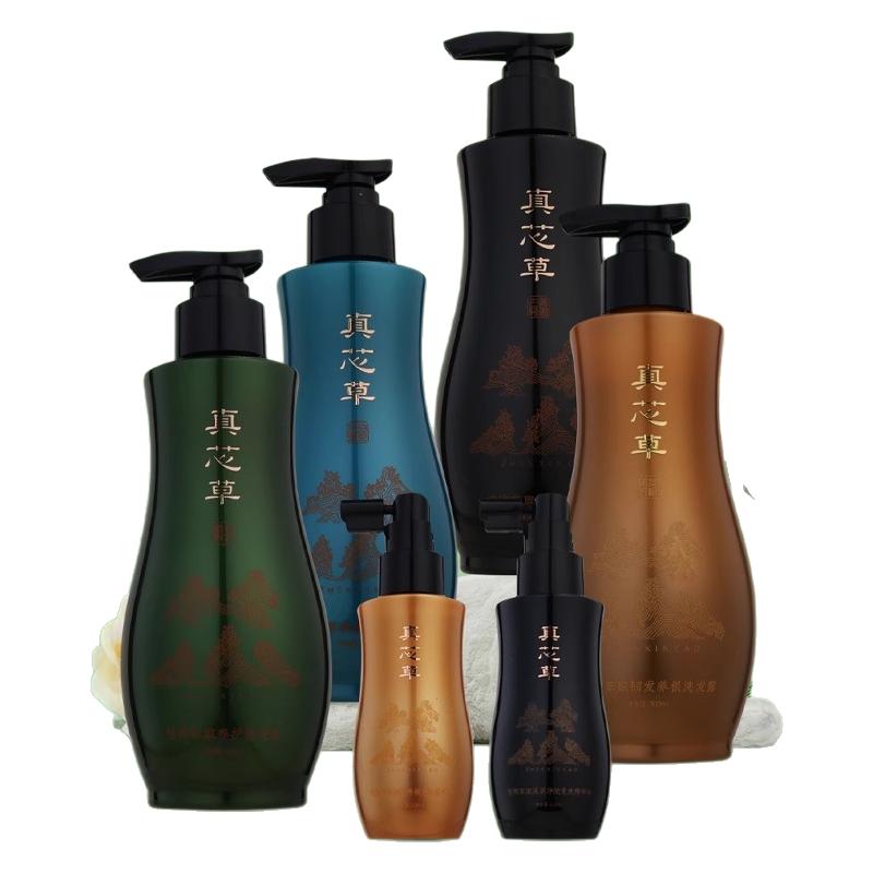 真芯草洗发水官方正品植物精华去屑滋养控油强根发质无硅油洗发露