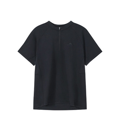 拓路者户外运动半开襟男式T恤2026夏季速干透气上衣百搭休闲体恤