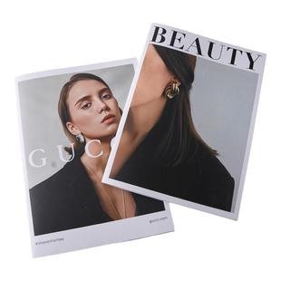 ins网红杂志书本拍照道具英文书摄影背景软装饰卡片欧美封面画册