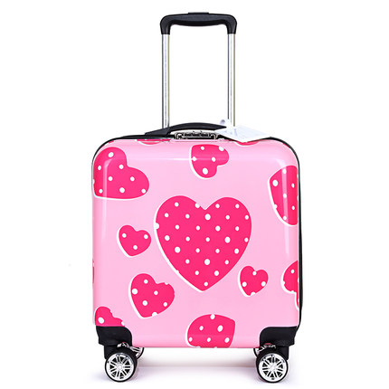 儿童拉杆箱定制logo男女18寸20寸旅行箱可坐可骑万向轮小型行李箱
