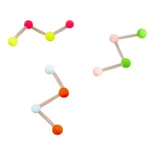 PawsHolic爪迷猫咪玩具连连跳逗猫玩具球自嗨解闷静音弹力玩具球