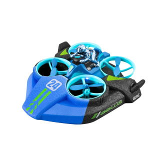 水陆空三合一无人机遥控飞机玩具男孩直升机儿童小学生飞行器水下