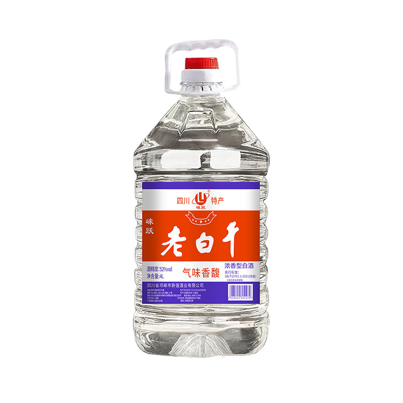 崃跃老白干52度浓香型2L纯粮食酒