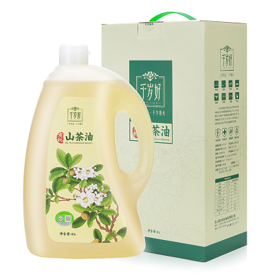 千岁好纯有机山茶油5l升