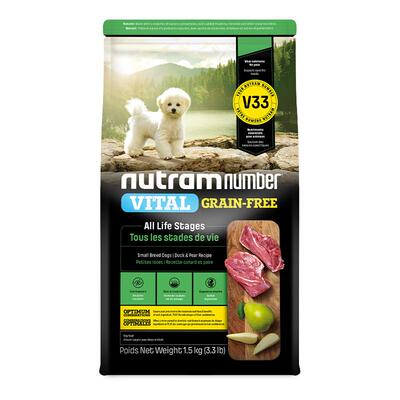 纽顿鸭肉梨小型犬祛泪痕狗粮