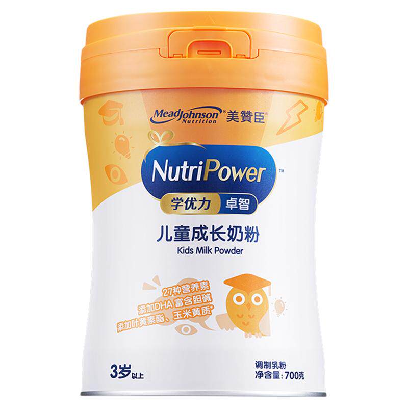 美赞臣学优力卓智儿童奶粉700g*4
