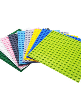 儿童大颗粒塑料拼插积木底板玩具