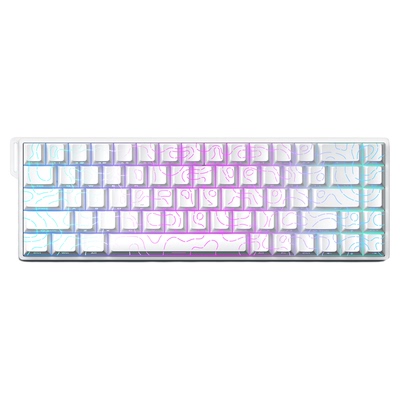 狼蛛Win68磁轴键盘机械等高线侧刻0死区超低延迟FPS电竞游戏专用
