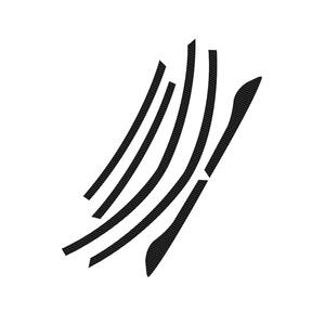 三鹏适用于领克01装饰条车窗贴纸上饰装条车身贴外饰外观改装车贴