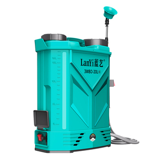 蓝艺高压农用电动喷雾器锂电池新型背负式智能喷洒农药喷壶打药机