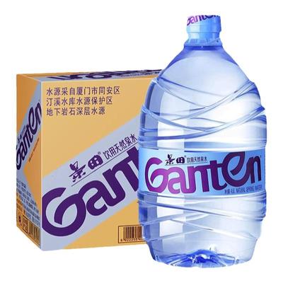 景田饮用天然泉水4.6L*2桶