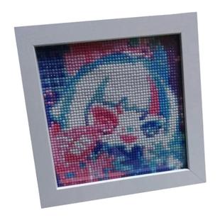 蛋仔派对钻石画带框卡通游戏人物儿童手工钻石贴画小幅钻石绣满钻